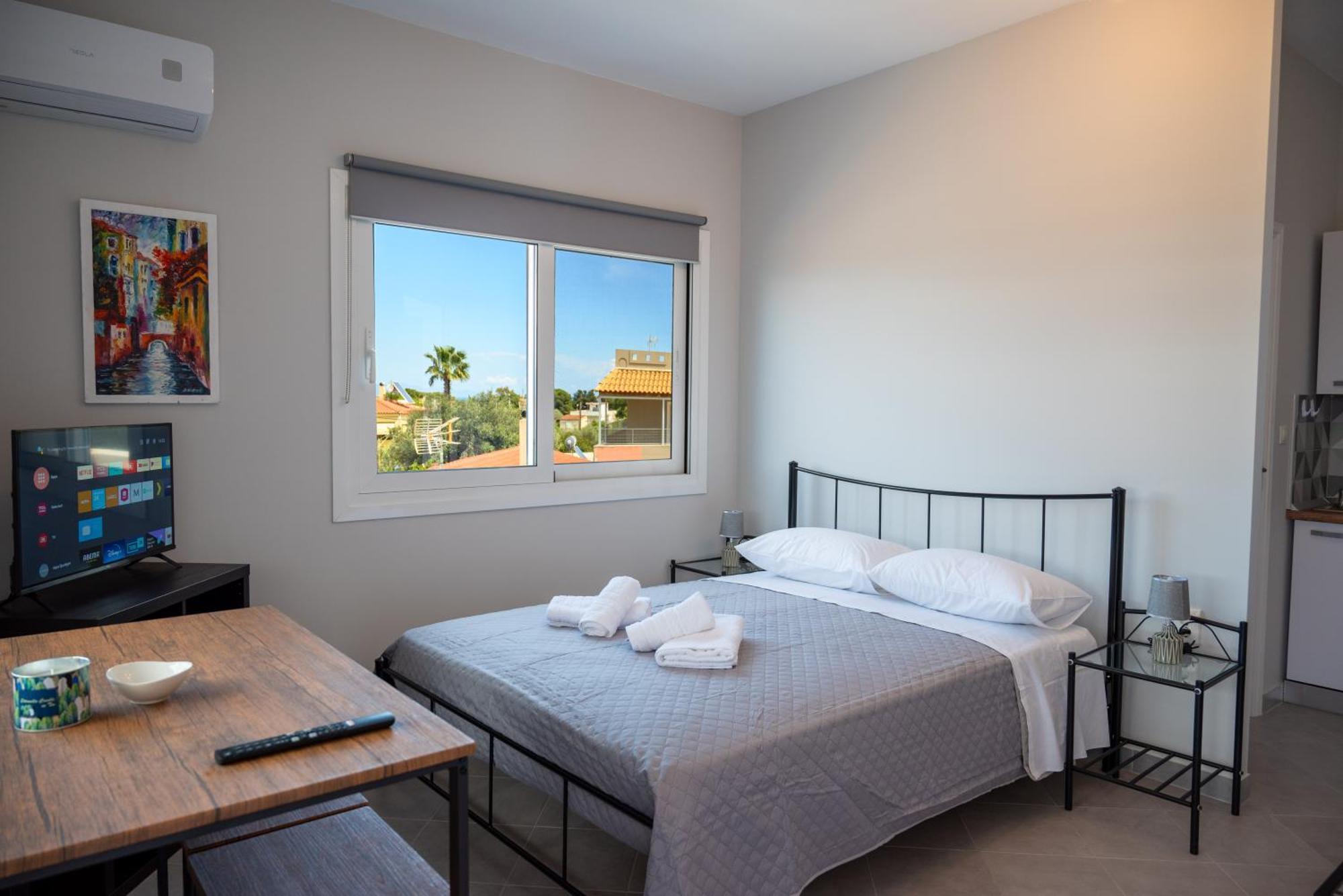 Airport Palmtree Apartments - 15Min From Airport Artemida  Exterior photo